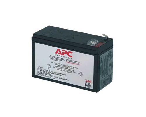 Аккумулятор для ИБП APC, 140х102х48 мм (ВхШхГ),  свинцово-кислотный с загущенным электролитом,  12V/87 Ач, цвет: чёрный, (RBC40)