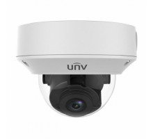 Сетевая IP видеокамера Uniview, купольная, универсальная, 5Мп, 1/2,7’, 2592х1944, 20 к/с, ИК, цв:0,001лк, об-в:мотор-ый f=2.7-13.5мм, IPC3635ER3-DUPZ-