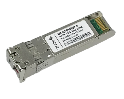 Модуль BOUZ, SFP+ 10G WDM до 3км, Tx 1330нм/Rx 1270нм, LC, DDM