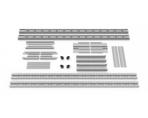 Открытая серверная стойка 19" 32U Cabeus RA-32U серая