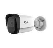 Сетевая IP видеокамера RVI, bullet-камера, универсальная, 2Мп, 1/2,9’, 1920х1080, 30к/с, ИК, цв:0,02лк, об-в:2,8мм, RVi-1NCT2024 (2.8) white