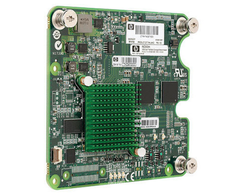 Контроллер HP NC553m 10Gb 2-port FlexFabric Adapter, 613431-B21