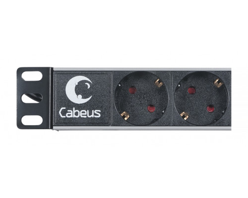 Блок евророзеток для 19" шкафов 16А Cabeus PDU-9P-2EU 9 розеток