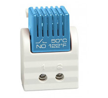 Термостат STEGO FTS 011, 47х33х33 мм (ВхШхГ), на DIN-рейку, для нагревателя, 250V, синий, разомкнутый контакт, NO, вкл. +50 °C