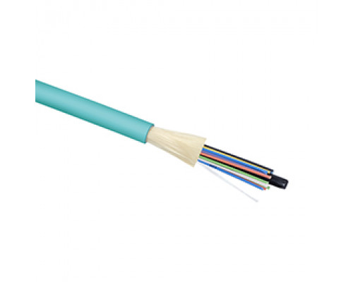Оптоволоконный кабель 50/125 OM3 многомодовый Cabeus TB-A-4-24T-D-K-LSZH-IN-25