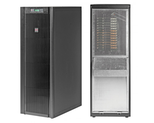 (Архив)ИБП APC Smart UPS VT, 10000ВА, линейно-интерактивные, напольный, 3 х АКБ: с 3 встроенными акб, 559х813х1500 (ШхГхВ), 400V,  трехфазный, Etherne
