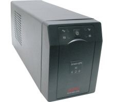 ИБП APC Smart-UPS SC, 420ВА, линейно-интерактивный, в стойку, 119х368х168 (ШхГхВ), 230V,  однофазный, Ethernet, (SC420I)