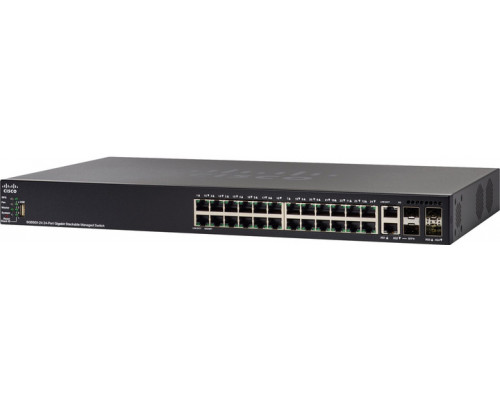 Коммутатор Cisco, SG550X-24MP-K9-EU