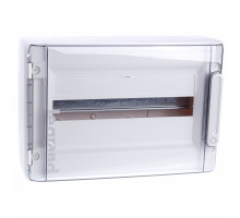 Щит электрический настенный Legrand XL³ 125, IP40, 1ряд.  18мод., с клеммным блоком, дверь: прозрачная, корпус: пластик, цвет: белый