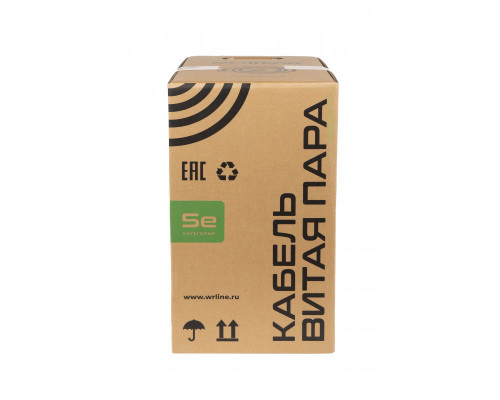 Кабель витая пара  WRline WR-UTP-4P-C5E-L-LSZH-GY