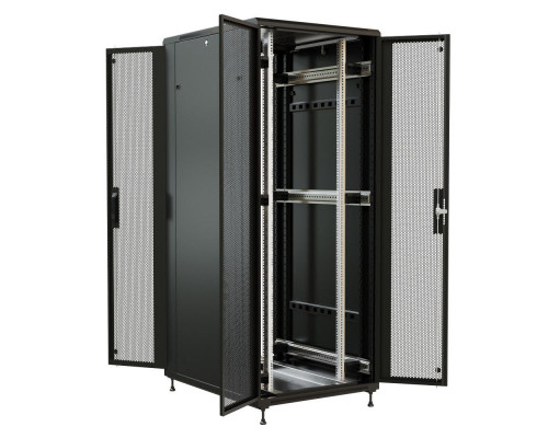 Шкаф напольный 19-дюймовый  WRline WR-TT-2288-DD-RAL9004