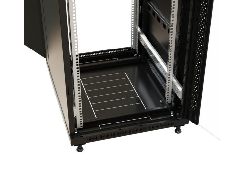Шкаф напольный 19-дюймовый  WRline WR-TT-2261-AS-RAL9004
