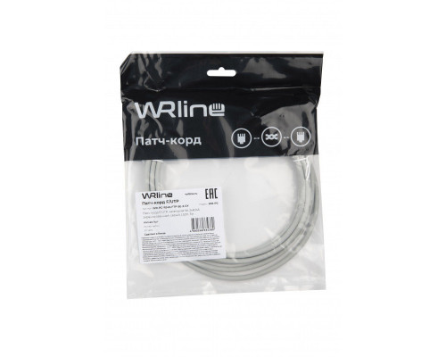 Патч-корд F/UTP  WRline WR-PC-RJ45-FTP-5E-3-GY
