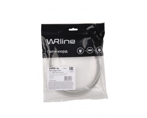 Патч-корд F/UTP  WRline WR-PC-RJ45-FTP-5E-2-GY