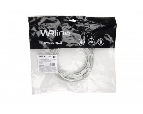 Патч-корд F/UTP  WRline WR-PC-RJ45-FTP-5E-10-GY