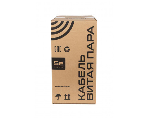 Кабель витая пара  WRline WR-FTP-4P-C5E-LSZH-GY