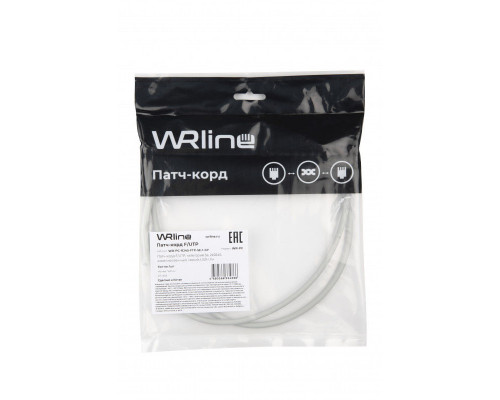 Патч-корд F/UTP  WRline WR-PC-RJ45-FTP-5E-1-GY