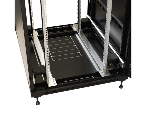 Шкаф напольный 19-дюймовый  WRline WR-TT-3281-AS-RAL9004
